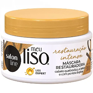 MASCARA SALON LINE  MEU LISO RESTAURACAO INTENSA 300G