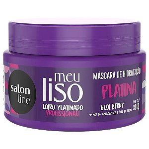 MASCARA S.LINE MEU LISO PLATINA  300GR