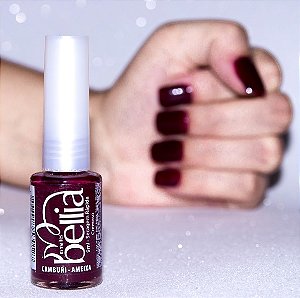 ESMALTE BELLIA CAMBURI AMEIXA 9ML