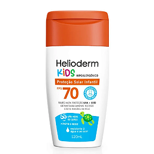 HELIODERM CORPORAL KIDS FPS70 120ML PROTETOR SOLAR