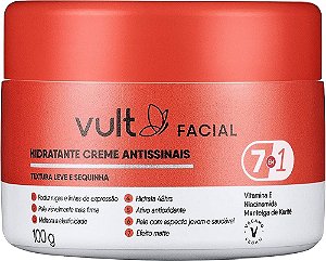 Vult Care Antissinais Creme Hidratante Facial 100g