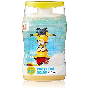 PROTETOR SOLAR FPS 60 KIDS MINIONS 120ML NUTRIEX