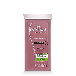 Depi Roll Cera Refil Sem Tampa ROSA 100grs