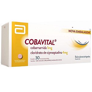 COBAMAMIDA+CIPROEPTAMIDA - COBAVITAL 30CPR