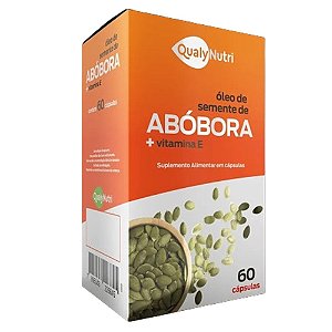 QUALYNUTRI OLEO DE ABOBORA+VITAMINA E 60CAPS
