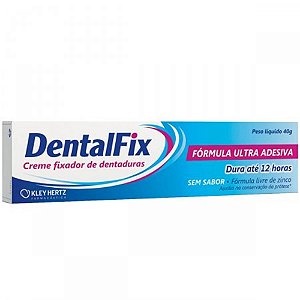 Creme Fixador de Dentadura DentalFix sem sabor 40g