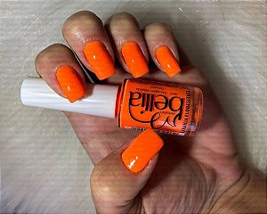 ESMALTE BELLIA  LARANJA FLUORESCENTE 9ML