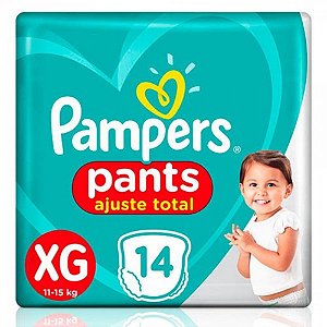 FRALDA PAMPERS PANTS CONFORT SEC XG C/14