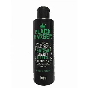 OLEO PARA BARBA BLACK BARBER 100ML MURIEL