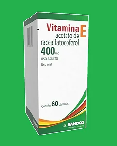 VITAMINA E SANDOZ 400MG 60CPS