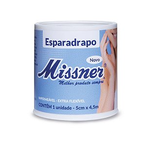 ESPARADRAPO MISSER  IMPERMEAVEL 5CM X 4,5M