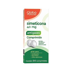 SIMETICONA 40MG 20CPR GLOBO