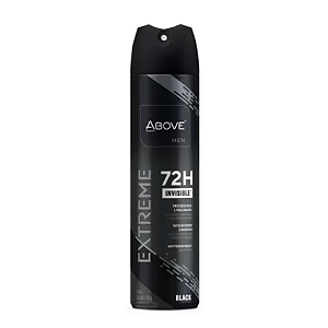 DESODORANTE ABOVE AEROSOL MEN EXTREME BLACK 150ML