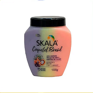 CREME DE  TRATAMENTO SKALA 1KG COQUETEL DE BRASIL