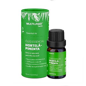 OLEO ESSENCIAL HORTELÃ E PIMENTA 10ML MULTILASER