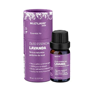 Óleo Essencial de Lavanda Antistress 10mL HC122 Multilaser