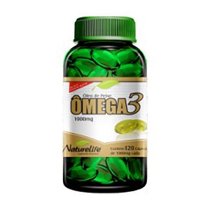 Omega 3 1g 120 Caps Gelatinosas Naturelife