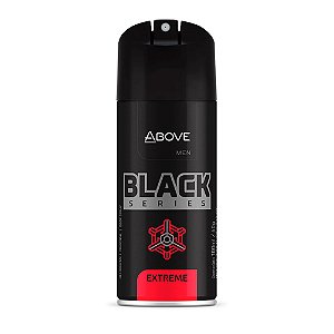 DESODORANTE ABOVE MEN AEROSOL BLACK SERIES EXTREME 100ML