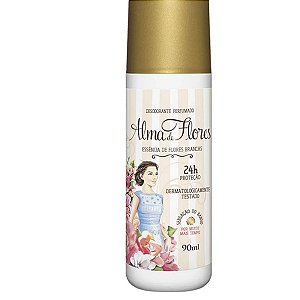 DESESODORANTE SPRAY ALMA FLORES   FLORES BRANCAS 90ML