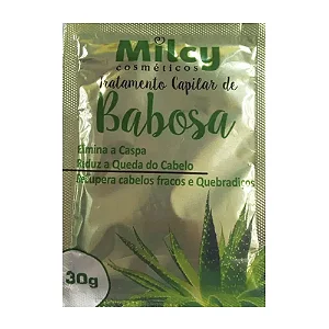 TRATAMENTO CAPILAR MILCY SACHE BABOSA 30GR