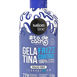 GELATINA SALON LINE TODE CACHO FRIZZ CONTROL 100% 310G