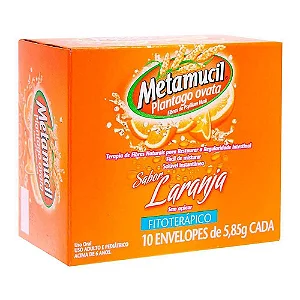 METAMUCIL  10 SACHES   LARANJA 5,85G CADA