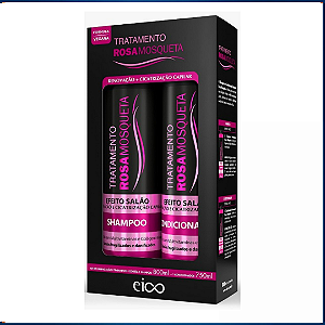 KIT EICO SH 800ML+COND 750ML ROSA MOSQUETA
