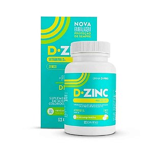 D ZINCO DIVINA VITAMINA D 2000 U.I + ZINCO 30MG COM 30 MINICOMPRIMIDOS