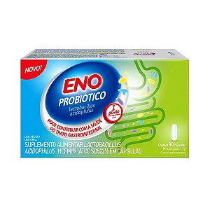 ENO PROBIOTICO 1,5G 1 BILHÃO 30 CÁPSULAS