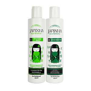 KIT PROGRESSIVA  JAPINHA ORGANICA SHAMPOO 300ML +REDUTOR 300ML