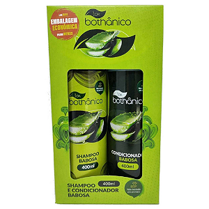 KIT TOK BOTHANICO BABOSA SHAMPOO 400ML +CONDIOCIONADOR 400ML