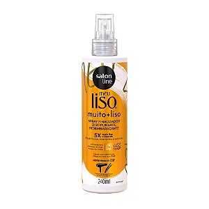 SPRAY DEFRIZANTE 240ML PROTETOR TERMICO MEU LISO MUITO + LISO