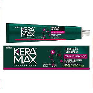CARGA SKAFE KERAMAX 50G HIDRATAÇAO  INSTANTANEA
