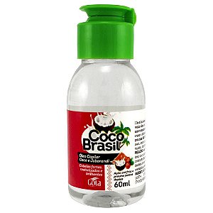 Óleo Capilar Coco+Jaborandi Coco Brasil 60ml Gota Cosmetico