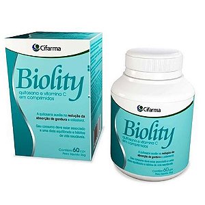 QUITOSANA+VITAMINA C - BIOLITY 60 CPR CIFARMA