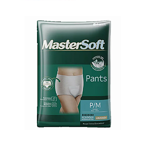 FRALDA GERIATRICA MASTERSOFT PANTS P/M 8UNIDADES
