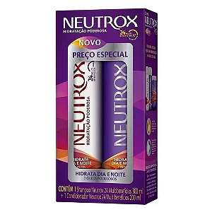 KIT NEUTROX 24 MULTIBENEFCIOS  SHAMPOO 300ML+ CONDICIONADOR 200ML