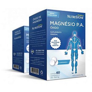 OXIDO DE MAGNESIO P.A 750MG 60CPR PHYTONUTRE