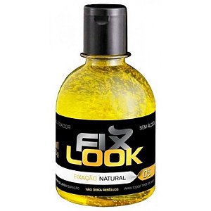 Gel Fixador Fix Look Fixação Natural 05 Amarelo  250g