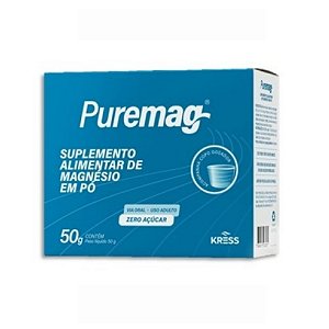 PUREMAG CLORETO DE MAGNESIO 50G ZERO AÇUCAR
