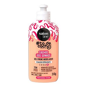 GEL CREME MODELADOR SALON LINE TO DE CACHO EXTRA FORTE 310G