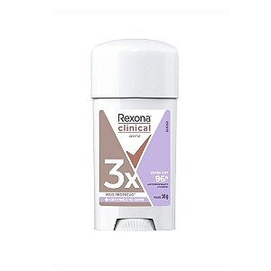 DESODORANTE  rexona clinical extra dry 96hs creme