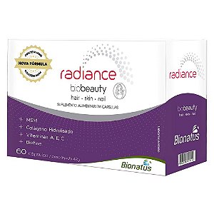RADIANCE BIOBEAUTY HAIR SKIN NAIL  60 CAPS BIONATUS