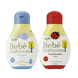 KIT BEBE NATUREZA SHAMPOO + CONDICIONADOR  SUAVE 230ML