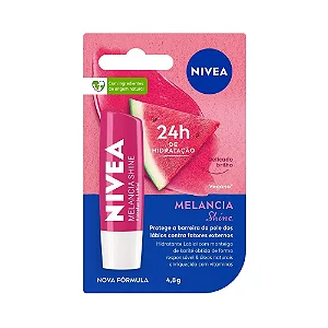 PROTETOR LABIAL NIVEA MELANCIA SHINE COM COR 4,8G