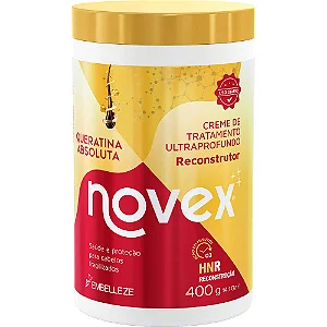 CREME DE TRATAMENTO NOVEX 400G  QUERATINA ABSOLUTA