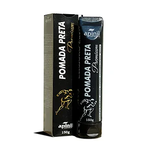 POMADA PRETA PREMIUM 150G APINIL COSMETICOS