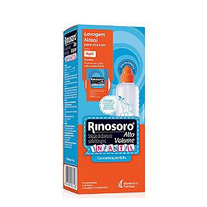 RINOSORO ALTO VOLUME INFANTIL 15 SACHES