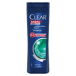 SHAMPOO CLEAR M LIMP 2EM1  400ML L+PG-