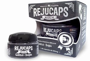 REJUCAPS HOMEM CABELO E BARBA 500MG 60CAPS EUROFITO